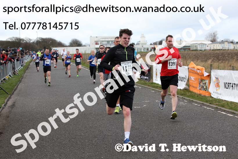 North Tyneside 10k Road Race, Whitley Bay. Photo: David T. Hewitson/Sports for All Pics